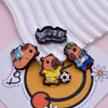 Serie Capibara Accesorios Planos Funda para Teléfono Móvil Broche Accesorios para el Cabello Accesorios para Joyería DIY Parche Suave de PVC de Dibujos Animados