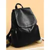 Moda Feminina Versátil Estilo Coreano Tendência 2025 Mochila Casual para Mamães Mochila de Grande Capacidade para Viagem