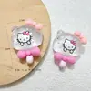 Accesorios de Resina de Caricatura de Paleta que Brillan en la Oscuridad Pegamento Crema Materiales para Pinzas de Cabello, Ligas para el Cabello, Dijes para Zapatos, Colgantes para Llaveros