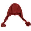 Nuevo Sombrero Tejido Lindo de Color Puro Simple Estilo Coreano de Maoge que Muestra el Rostro Sombrero de Lana Pequeño Invierno Cálido Protección para los Oídos