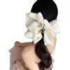 Novo Prendedor de Garra Plissado com Bolhas Grandes Estilo Doce Versátil 2026 com Toque de Luxo, Prendedor de Cabelo Que Realça o Volume do Cabelo, Prendedor de Tubarão