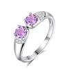 Pulsera de piedra natural explosiva con diseño de libro de equitación roja, anillo de plata de ley s925 ajustable para mujer, anillo sin color, accesorios de alta gama para mujer.