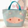 Nova Bolsa de Almoço Fofa Melody Bolsa Térmica para Marmita Bolsa de Almoço em Couro PU Bolsa de Almoço para Estudante Trabalhador de Escritório Grande