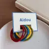 Faixa de Cabelo Infantil Simples Espessa Alta Elasticidade Para Meninas Raiz de Lótus Escura Elástico Corda de Cabelo Para Bebê Acessórios de Cabelo