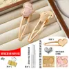 Songjin DIY pasador accesorio para el cabello mariposa perla niños gama alta material hecho a mano kit actividad de team building regalo venta al por mayor