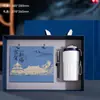Calendario de Escritorio de Negocios de Cuero Personalizado Año 2027 Año de la Oveja Planificador de Oficina Calendario Mensual Libro de Planificación Publicidad Corporativa Hecho a Medida