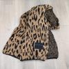 Bufanda Gruesa Cálida Nueva Estampado Leopardo Maillard Primavera Lujo Ligero Sentido de la Moda Bufanda Tejida en Telar Bufanda