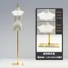 Maniquí de tienda de ropa, accesorios, torso femenino, ropa de mujer, expositor para escaparate, perchero, maniquí de muñeca para vestido de novia, soporte de exhibición