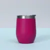Transfronterizo Nuevo Taza Huevo 12oz Termo Acero Inoxidable 304 Mini Forma de U Taza Huevo Portátil Taza de Agua para Coche