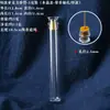 Tubo de Incenso de Vidro Acrílico, Tubo de Incenso, Tubo de Incenso Portátil, Tubo de Incenso Longo e Curto, Tubo de Incenso com Suporte para Incenso