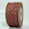 Hilo de algodón frotado a mano de Xizang personalizado Hilo de algodón de fibra hecho a mano para bricolaje Cuerda trenzada Hilo para cuentas Wen Play Buddha Resistente al desgaste