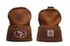 Chapéu de Tricô Rugby Exportado Transfronteiriço com Bordado, Chapéu de Tricô de Equipe, Chapéu para Clima Frio, Forrado com Fleece, Proteção Quente para Orelhas, Chapéu Esportivo para Casais