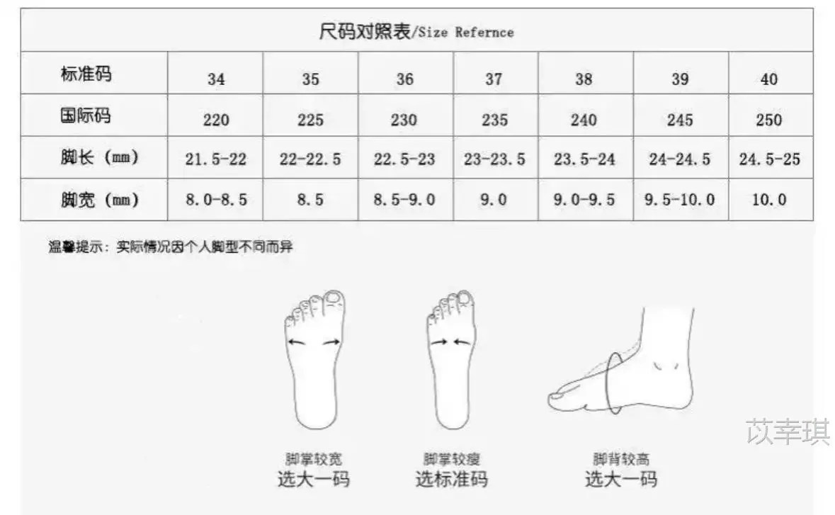 尺码表_副本