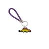 Llavero de cuerda trenzada creativo de la serie de dinosaurios de Amazon, llavero creativo Dunhuang, pequeños accesorios de regalo, llavero