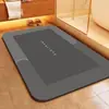 Tapete de Chão para Banheiro, Antiderrapante, Lama de Diatomáceas Absorvente de Água, Tapete para Sala de Estar, Quarto, Porta de Entrada, Tapete de Pé para Banheiro, Tapete para Vaso Sanitário