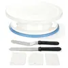 Bandeja Giratória para Bolo Antiderrapante de 11 polegadas, Mesa Giratória para Confeitar, Mesa Giratória Decorativa com Creme, Ferramenta DIY, Mesa Giratória para Uso Doméstico com Base Giratória
