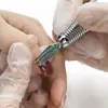Broca de Liga para Arte de Unhas, Multifuncional de Alta Qualidade com Combinação de Dentes Grossos e Finos, Aço Tungstênio, Remoção Rápida de Unhas, Broca de Moagem Cinco-em-Um