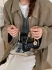 Mini Billetera de Cadena Pequeña Bolsa de Basura para Mujeres 2025 Nueva Mini Pequeña Bolsa con Colgante de Fragancia Bolsa Pequeña Cf Bolsa de Labial