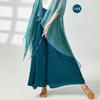 Danza Clásica Serpiente Verde Cuello Cruzado Cordones Ropa de Vasija Estilo Chino Ropa de Baile Elegante para Mujer Ropa de Actuación