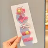 Grampos de Cabelo de Tecido Outono e Inverno Presilhas de Laço de Bebê Grampos de Cabelo Versáteis Totalmente de Tecido Presilhas Laterais de Bebê Acessórios de Cabelo para Meninas