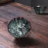 Copo Único Mudança de Forno Copo Mestre Copo Jianzhan Esmalte Tianmu Cerâmica Copo de Chá Kung Fu Tigela de Chá Copo de Chá Degustação de Chá Pessoal Copo Douli