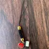 Tapón de puerto de carga de teléfono móvil con anillo de cordón de metal, adecuado para teléfonos móviles con puerto tipo C, accesorio colgante antipérdida enchufe de alimentación