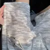 Shorts Arco-Íris para Homens de Comércio Transfronteiriço, Calças Casuais de Cinco Pontos Estilo Dopamina de Verão, Calças de Tricô Tie-Dye Americanas de Comprimento Médio