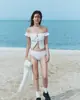 Maiô Feminino Estilo Japonês Macacão Sexy Desejo Puro Cobre Barriga Emagrecimento Visual Biquíni Maiô Sexy Férias Litoral Biquíni
