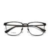 Studiomuku Gafas de Madera Traje de Matón Marco de Temperamento Elegante Gafas Cuadradas Abiertas Grandes Clásicas