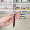 Conjunto de Pincéis de Pelo de Raposa Azul para Pó Solto, Contorno, Blush, Sombra para Olhos, Sombra para Nariz, Pincéis de Maquiagem com Pelo Animal, Ébano de Cangzhou