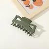 Acessórios de Cabelo de Plástico Presilhas Grandes Estilo Europeu e Americano Presilhas de Tubarão Pretas Grampos de Cabelo Presilhas Atacado Fabricante Laço