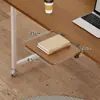 Tablero de Extensión para Escritorio Plegable Gadget para Escritorio de Oficina Expansión Lateral Alargamiento Ensanchamiento Brazo de Soporte Bandeja para Teclado