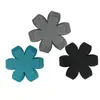 Suministro Transfronterizo de Posavasos de Fieltro, Posavasos Negros, Utensilios de Cocina Antiadherentes, Tapetes Aislantes Térmicos Antideslizantes, Tapetes Protectores, Antideslizante de Seis Garras