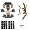 Sistema de suspensión rápida para casco Wendy, forro de suspensión Wendy, Mich Mickey, accesorios para casco táctico de kevlar.