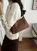 Bolso Tejido Retro Francés Bolso Madre e Hijo Diseño de Nicho para Mujer Bolso de Hombro Único Versátil Casual Bolso Tote de Moda para el Trabajo