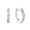 Brincos de prata de lei S925 estilo ins moda europeia e americana brincos clássicos de moissanita brincos de cruz tudo combina brincos de prata de lei brincos