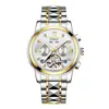 Reloj mecánico para hombre Swiss Oubao Geya, diseño calado, modelo nuevo, totalmente automático, reloj de negocios de marca, venta al por mayor