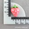 Acessórios de Resina Maçã, Fivelas Brilhantes para Sapatos, Acessórios de Frutas Morango, Materiais DIY Cereja, Capa de Celular com Cola Creme