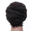Touca para cabelo curto cacheado estilo onda d'água Moda europeia e americana touca feminina de cabelo natural curto touca de cabelo natural africano
