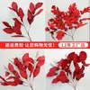 Boda rojo floral flor artificial decoración de boda china flor falsa arreglo de suelo adornos de escenario ramo flores de boda