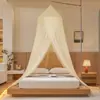 Mosquitero de Techo Nuevo para Niños, Estilo Lujo Ligero, Sin Instalación, Mosquitero de Cúpula para Dormitorio del Hogar, Suministro Exclusivo de Comercio Exterior Transfronterizo