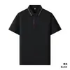 Directamente del fabricante, polos para hombre hechos de algodón mercerizado de lyocell, antibacterianos y transpirables, camisetas de manga corta para hombre, ropa de trabajo corporativa con impresión de logotipo