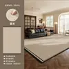 Tapete Estilo Medieval Sala de Estar Novo Estilo Francês Creme Cor Sólida Sem Lavagem Limpável Impermeável Tapete de Quarto Grande Área