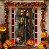 Banners, Cortinas de Porta e Várias Decorações Temáticas de Fantasma de Terror de Halloween Transfronteiriças Personalizadas de Bruxa para Cenas Internas e Externas