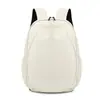 Bolsa deportiva para raquetas de bádminton, gran capacidad, color sólido, mochila simple y casual, multifuncional, práctica, resistente al desgaste, mochila de viaje