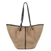 Bolsa de Praia para Viagem com Design Único, Bolsa Tote de Grande Capacidade, Bolsa de Palha Tecida de Ombro Único para Mulheres