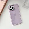 Funda con purpurina tres en uno para Apple iPhone 16 Pro Max, iPhone 15, Simple 14, translúcida, 13/12/11