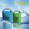 Bolsa de playa de color sólido de fábrica de varias capacidades, bolsa seca impermeable, barril impermeable para exteriores en stock, ventas directas