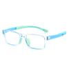 Ventas Directas de Fábrica Tienda Física de Gafas Entrega Gafas para Niños Marco de Silicona Suave Marco de Tr90 Varillas Ajustables Marco de Gafas para Miopía