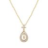 Collar de Anillo de Rosa de Estilo Francés Transfronterizo para Mujer Diseño Nicho de Lujo Ligero Cadena Clavicular Nuevo Estilo Mujer